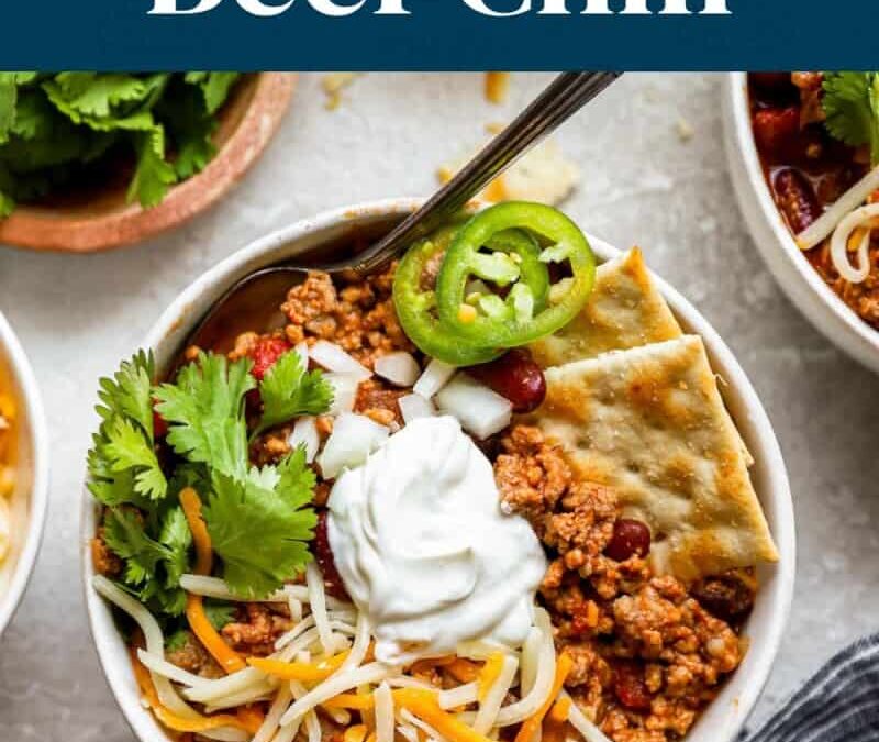 Beef Chili Recipe